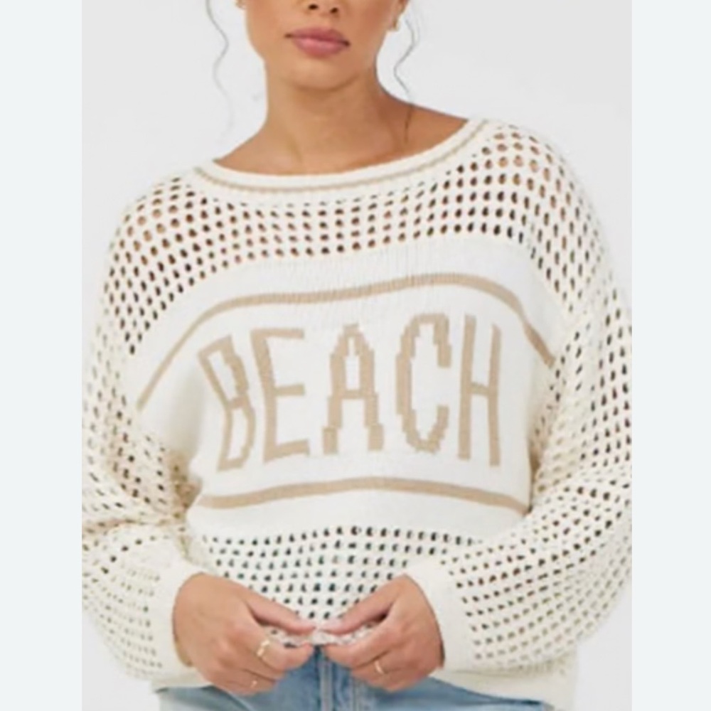 NWOT | Vintage Havana BEACH Sweater - Picture 10 of 11